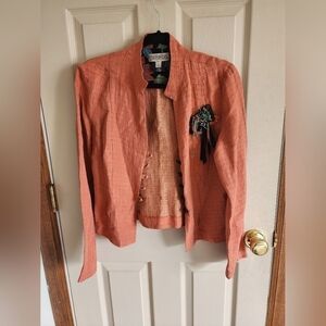 Vintage Canvasback Women's Lightweight Blazer Size 4.